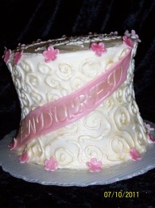 ribbon cake